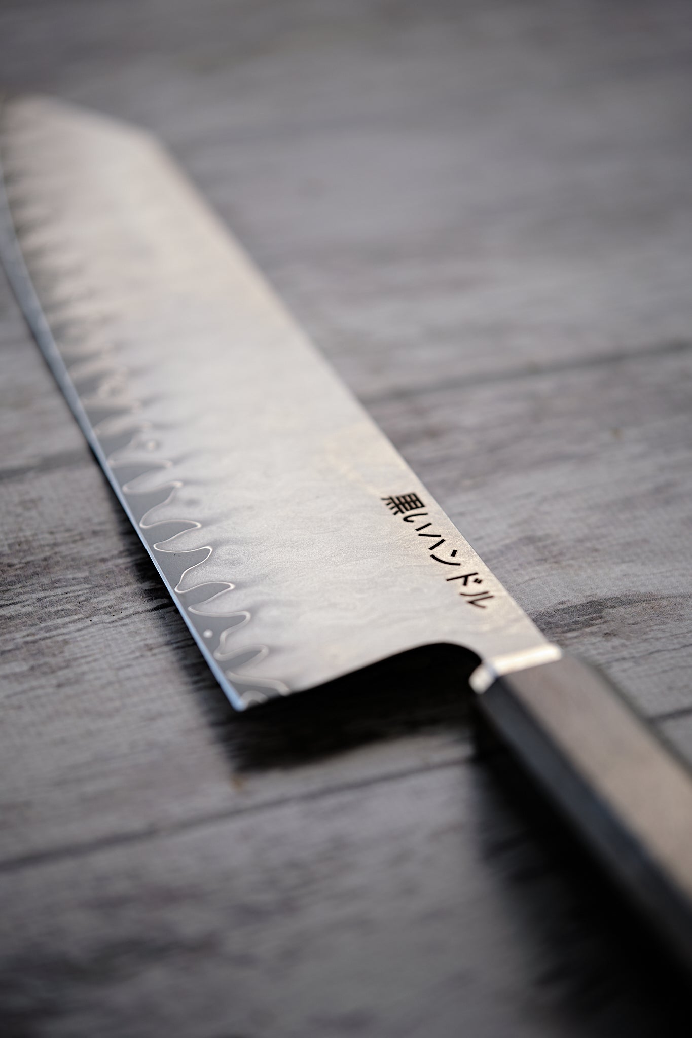 BLACK HANDLE – Handmade 8” Kiritsuke Knife | 5-Layer Clad Steel with Ciricote Wood Handle