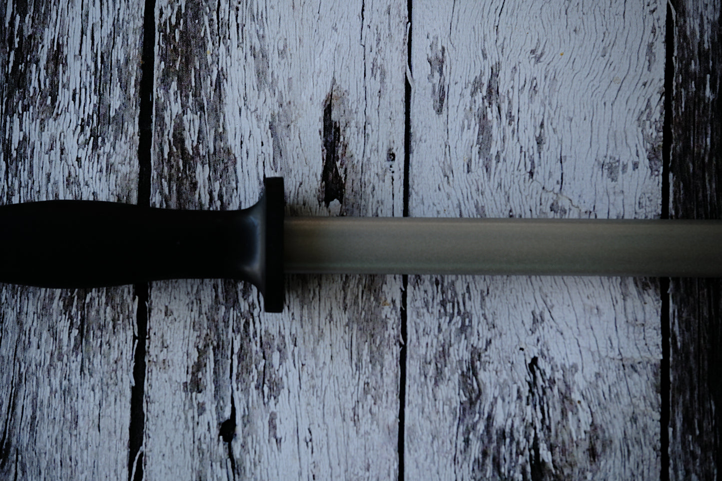 BLACK HANDLE – Diamond Honing Rod | Professional Sharpening Steel with ABS Handle (400–800 Grit)