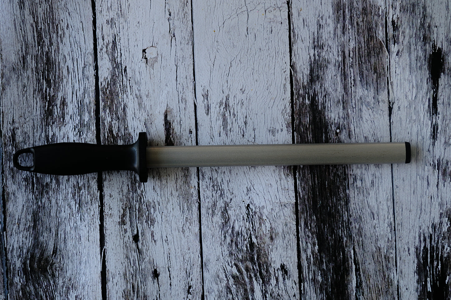 BLACK HANDLE – Diamond Honing Rod | Professional Sharpening Steel with ABS Handle (400–800 Grit)