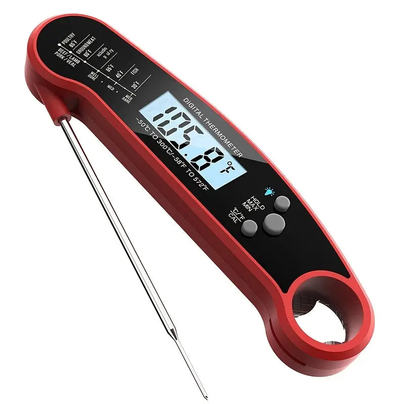 QuickTemp Meat Thermometer with LED & Magnet