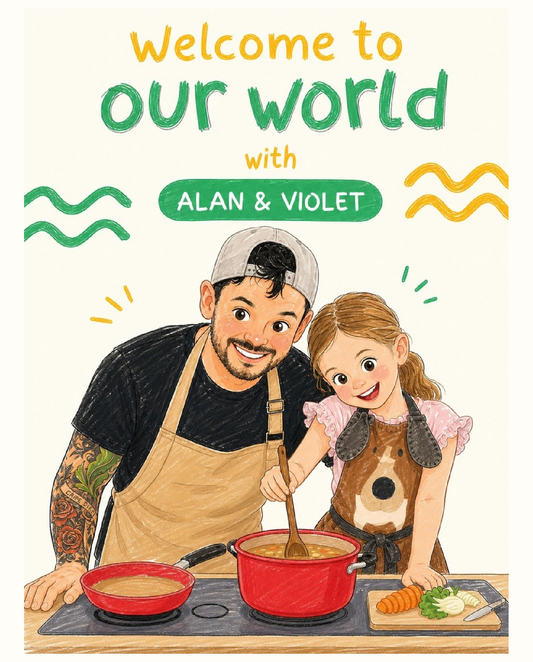 Playful Plates: A Kids Cookbook by Alan and Violet Dawes EBOOK