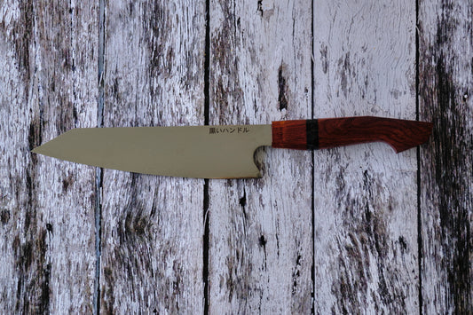 BLACK HANDLE – 7.5” Kiritsuke Chef Knife | 67-Layer Damascus Steel with Sandalwood Handle